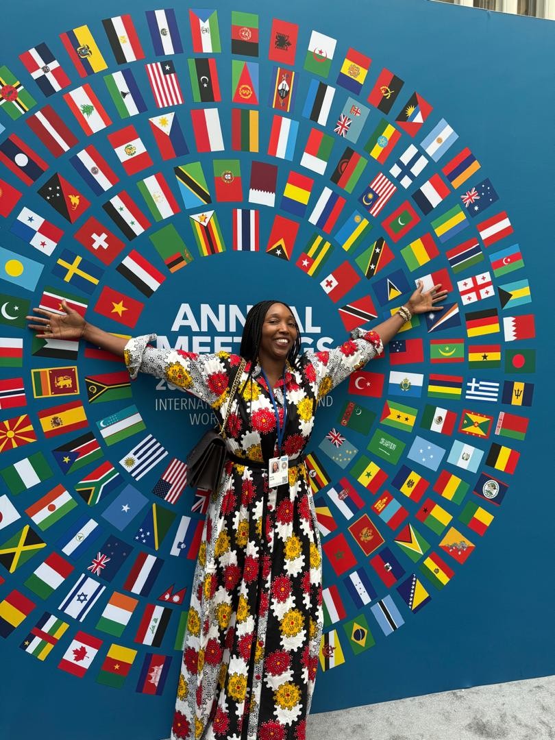Isatou Aisha Jallow at the IMF/World Bank Annual Meetings