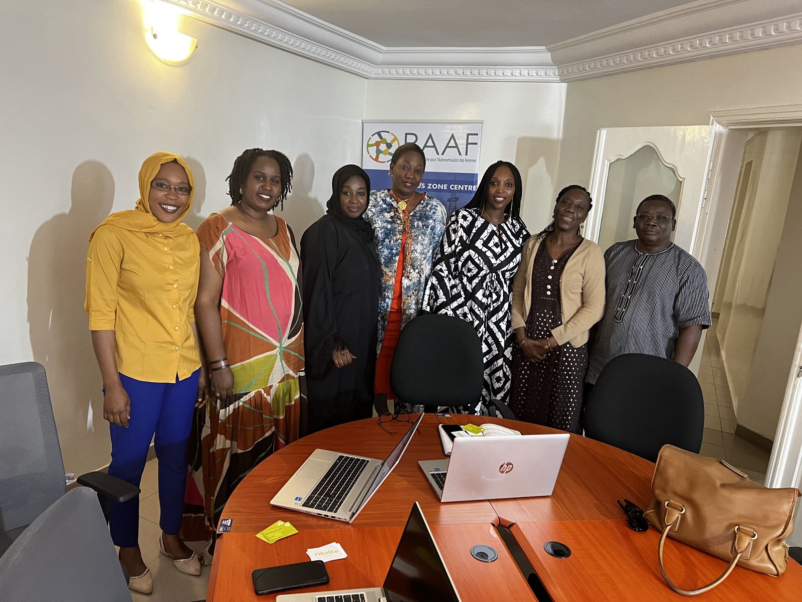 PAAF team photo in the Dakar office